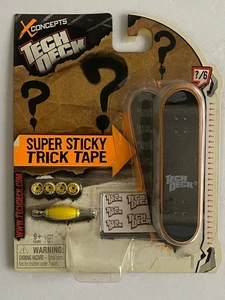RARE Tech Deck Mystery Deck ?/6 Super Sticky Trick Tape Skateboard - Bild 1 von 5