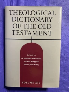 Theological Dictionary of the Old Testament Volume XIV Hardcover w/ Dust Jacket - Picture 1 of 12