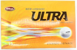 [WILSON] Ultra Ultimate Distance Golf Ball NEW Open Box 15 Pack NOS Long Ball - Picture 1 of 4