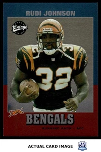 2002 Upper Deck Vintage #316 RUDI JOHNSON Cincinnati Bengals EX-NM - Picture 1 of 4