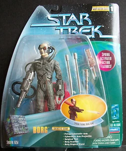 Nuovissima action figure giocattolo Star Trek Borg Next Generation Cyborg scatola originale - Foto 1 di 2