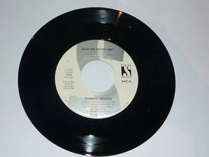 CHANTE' MOORE - As if we never met - 1992 MCA US 7" - Bild 1 von 1