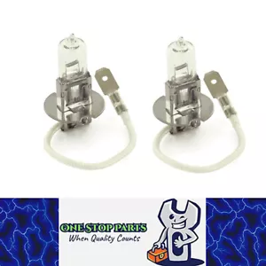 2 x Halogen 12v H3 70w Clear Globes Bulbs Quality Australian Stock (Pair) - Picture 1 of 2
