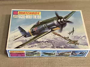 Matchbox Focke-Wulf FW.190 Model - Kit# PK-6 1/72 Scale - Open!! - Picture 1 of 13
