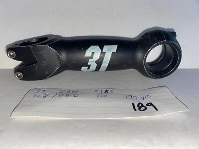 3T ZEPP bicycle STEM 120mm 28.6 x 31.8 handlebar - Image 1 of 4
