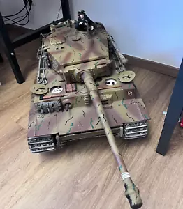 RC Modell Panzer Tiger 1 Vollmetall Spät Maßtab 1:8 Von Der Firma Big-Tanks - Bild 1 von 11