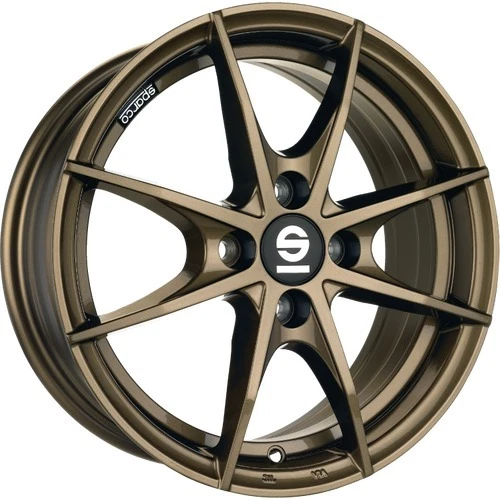 Sparco Trofeo Smart Fortwo Forfour 453 Bronzo Oro Cerchi 16 Pollici Vier Pezzo - Immagine 1 di 1