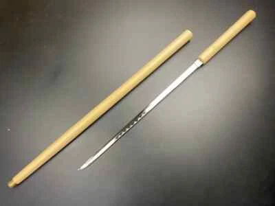 Imitation sword Hidden Staff Katana antique style Wood New Made in Japan - Image 1 of 4