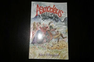 Alex D Angelo Asmodeus Vintage Demon Book Vintage Leprechaun Book - Picture 1 of 2