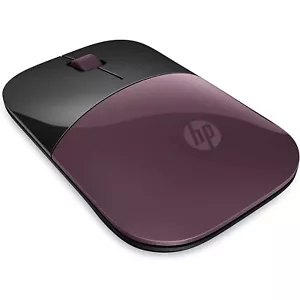 New HP Z3700 Wireless Mouse Berry Mauve 681S1AA#ABL Genuine USA Seller - Picture 1 of 6