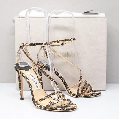 Tacones Jimmy Choo Tesca 100, talla 37 (7 EE. UU.) Orca Mix Foto 1 de 4