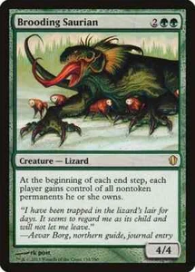 Brooding Saurian (C13) Commander 2013 - MTG - LP - Picture 1 of 1