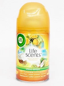 1 REFILL Air Wick Freshmatic Ultra SUNSHINE COTTON Automatic Spray Refill - Picture 1 of 1