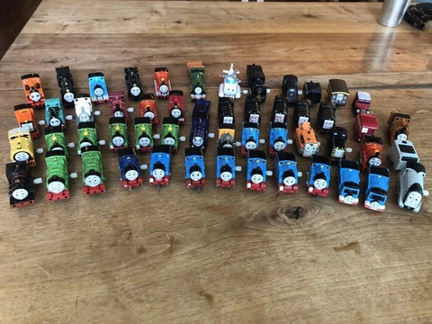 Thomas Friends Figure Capsule Gacha Gacha Harold Spencer TAKARA TOMY Lot Goods Cover