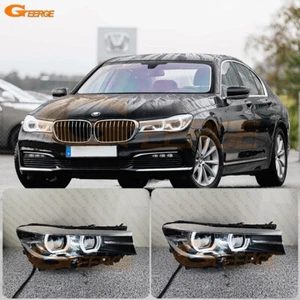 For BMW 7 Series G11 G12 2015 - 2019 Crystal DTM Style Led Angel Eyes Halo Rings - Bild 1 von 23