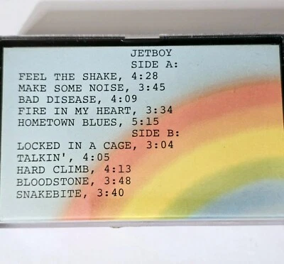 JETBOY 1988 HEAVY METAL TAPE PROMO CASSETTE ROCK HAIR BAND MCA RECORDS lp 45 7" - Image 1 of 4