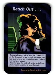 Reach Out . . . Card Unlimited INWO Illuminati New World Order - Picture 1 of 3