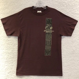 Hawaiian Legends T Shirt Mens Size Medium Surf Boards Surfing Grunge Maroon - Picture 1 of 9