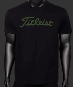 Scotty Cameron T-shirt - Green Titleist Script - Black Small Free Shipping - Picture 1 of 2