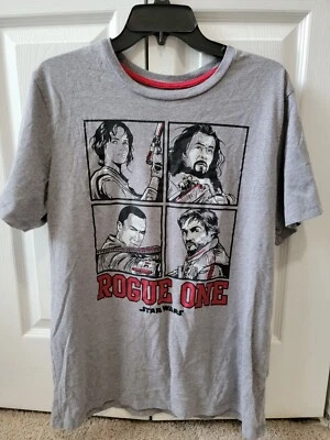 Rogue One Star Wars Graphic Tee Shirt Youth XL or Close To Mens Medium - Image 1 of 4