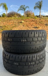 Set of TWO NEW 245/35ZR19 Pirelli P Zero Trofeo R Tires Like Michelin Cup 2 - Picture 1 of 12