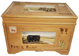 18"W X 13"H X 12"Deep Decorative Wooden Chest - Picture 1 of 3