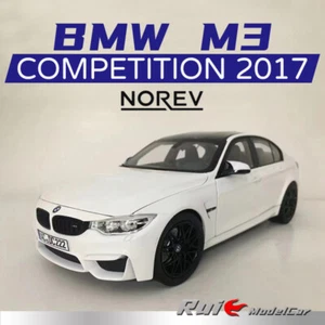 Norev 1:18 BMW M3 COMPETITION 2017 Simulation Alloy Collection Car Model - Picture 1 of 15