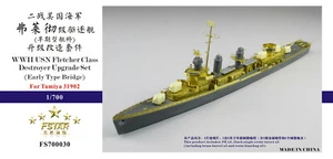Five Star 700030 1/700 USS Fletcher Class Destroyer Early Type for Tamiya - Picture 1 of 3