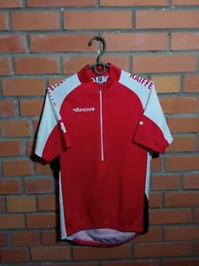 SMS Santini Switzerland Team Jersey Cycling Shirt Red Trikot Mens Size M - Picture 1 of 10