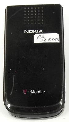 Nokia Fold 2720 - Negro y Plateado (AT&T) Raro Teléfono Celular Abatible - LEER Foto 1 de 3