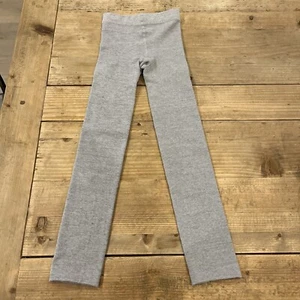 Fleece Lined Gray Leggings Size 7-10 - Picture 1 of 4