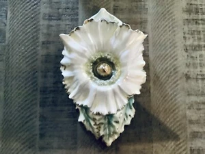 ROYAL BAYREUTH Satin Poppy Wall Pocket Excellent Deponiert Blue Mark - Picture 1 of 11