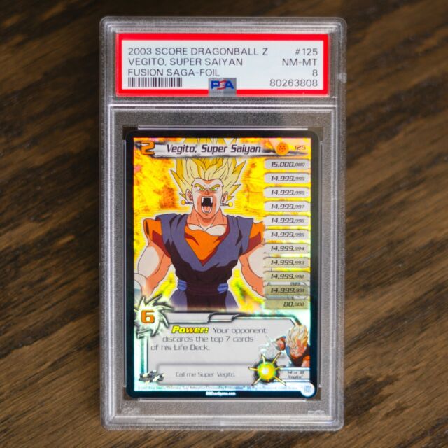 SSJ Vegeta UR-28 DragonBall Super Ultra Premium Set Holo M/NM