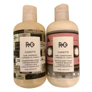 R+Co Cassette Curl Shampoo and Conditioner 8.5oz/241ml SET FAST SHIPPING - Picture 1 of 1