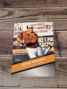 2018 Choice Bowie Baysox #19 John Means Rookie Baltimore Orioles - Picture 1 of 2