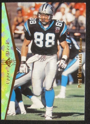 Pete Metzelaars Carolina Panthers Upper Deck 1995 SP NFL Card - Image 1 of 2