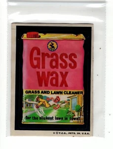 1973 TOPPS WACKY PACKAGES -GRASS WAX- SERIES 4 - Picture 1 of 1