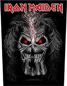 Iron Maiden Eddie Candle Finger giant sew-on backpatch 360mm x 300mm - Picture 1 of 1