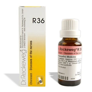 Dr Reckeweg Germany R36 Nervous Disease Drops 22ml (Pack Of 2) - Picture 1 of 1