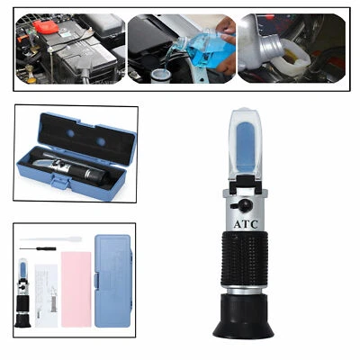 4-in-1 Antifreeze Refractometer Antifreeze Tester with ATC Antifreeze Coolant - Image 1 of 4