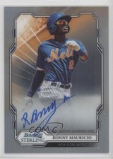 2019 Bowman Sterling Prospect Auto Ronny Mauricio #BSPA-RM Auto