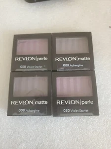 4 Revlon Luxurious Color Eye Shadow Perle in 050 Violet Starlet (Sealed) - Picture 1 of 7