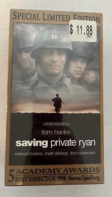 Saving Private Ryan (VHS, 2000, 2-Tape Set, Special Limited Edition) - Image 1 of 4