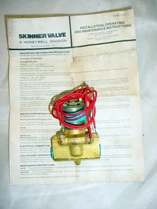 NOS Skinner Honeywell Ventil LC2LA3150N 24VDC 5-150 PSI - Bild 1 von 4