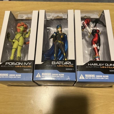 DC Direct Ame-Comi Mini Heroine Serie 1 Batgirl Harley Quinn Poison Ivy Lote de 3 Foto 1 de 4