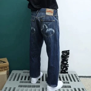 EVISU Blue Selvage Jeans Size 32 - Picture 1 of 13