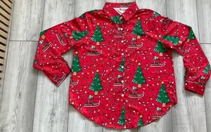 WOMENS CHRISTMAS THEME LONG SLEEVE SHIRT..BRAND NEW..SIZE XL APPROX 16-18.. - Picture 1 of 2