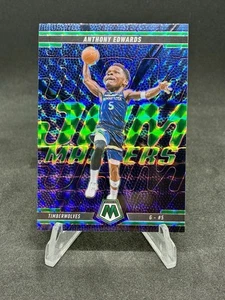 ANTHONY EDWARDS 2024-25 Panini Mosaic GREEN Prizm Jam Masters #10 Timberwolves - Picture 1 of 1