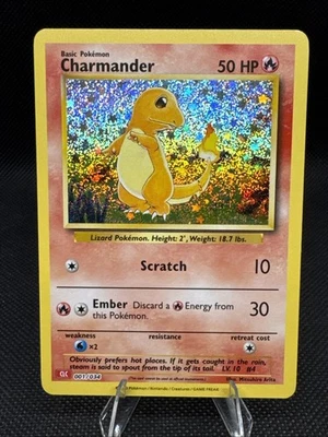 Pokemon TCG Classic Holo Trading Card Game Charmander 001/034 Charmeleon 002/034 - Image 1 of 4