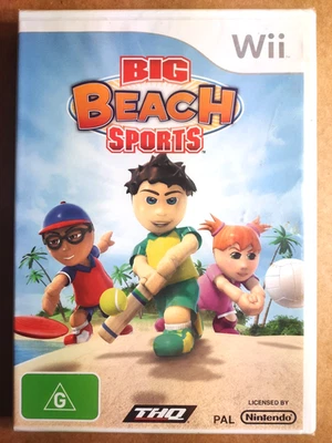 Big Beach Sports (Nintendo Wii PAL, 2008, THQ) - New & Sealed - Image 1 of 2